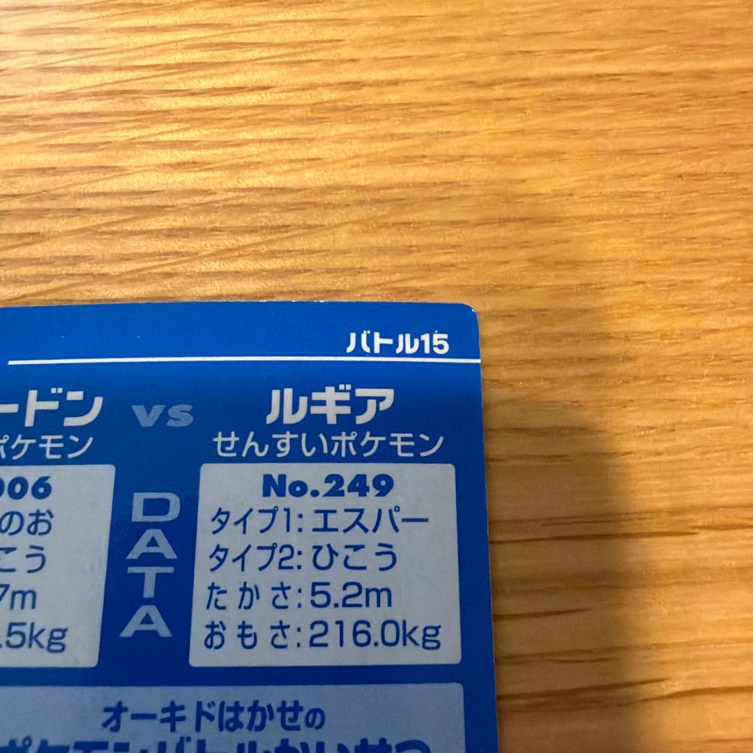 リザードンVSルギア