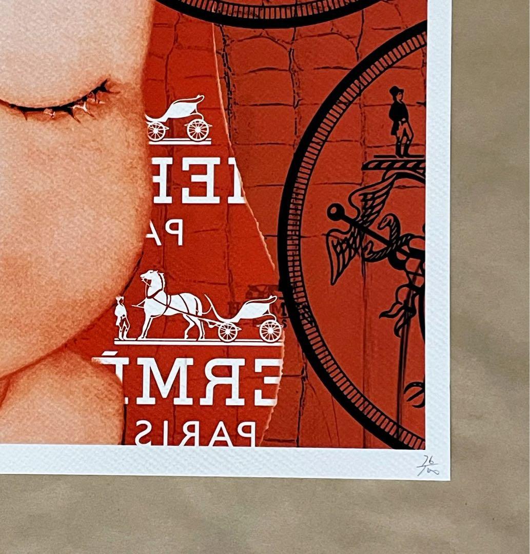 DEATH NYC/現代アートポスター/奈良美智/限定100枚/目を閉じて左/