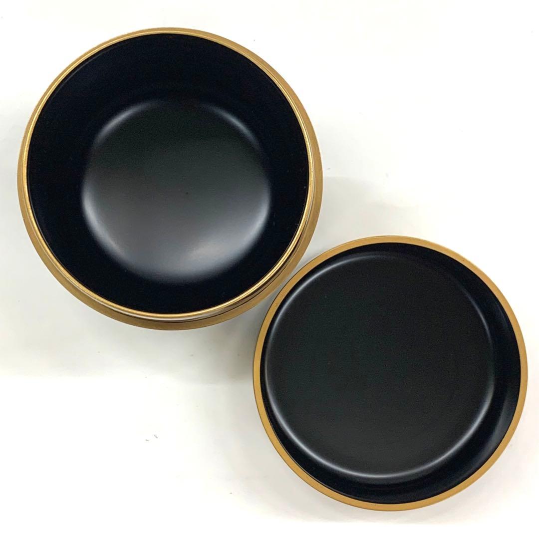 【中棗　金ぼかし　武蔵野　蒔絵】前田清峰　共箱