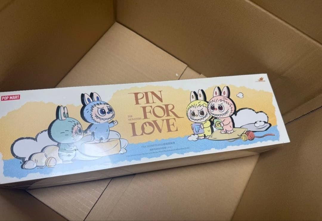 ラブブ THE MONSTER PIN FOR LOVE シリーズぬいぐるみ