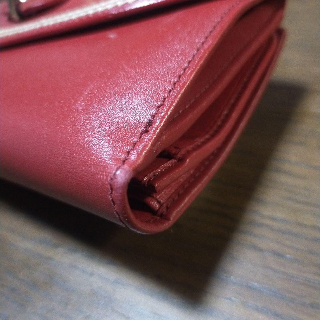 Christian Dior Dチャームイタリア製 二つ折り長財布