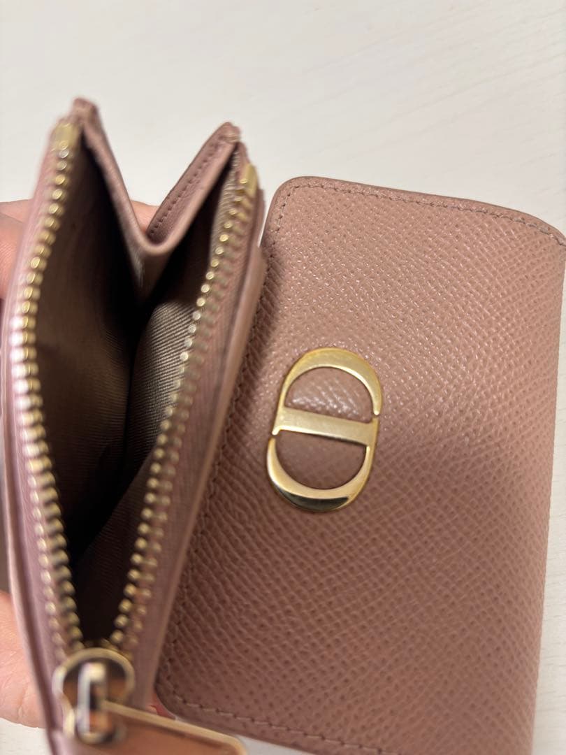 Christian Dior 三つ折り30モンテーニュロータスウォレット