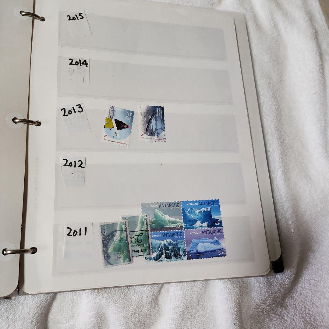 オーストラリア　使用済み切手六冊