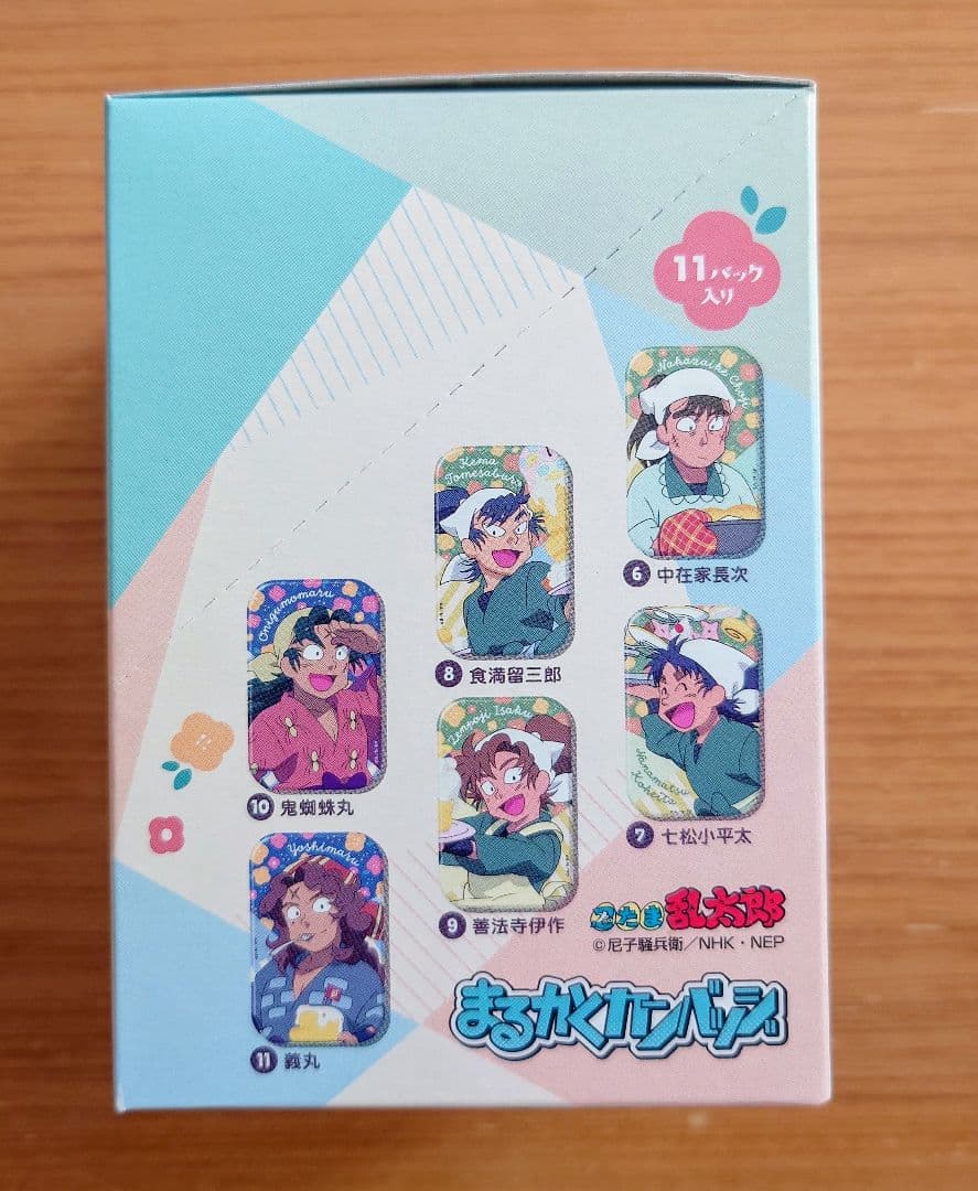 最終お値下げ！１０BOX★ 忍たま乱太郎 まるかくカンバッジ