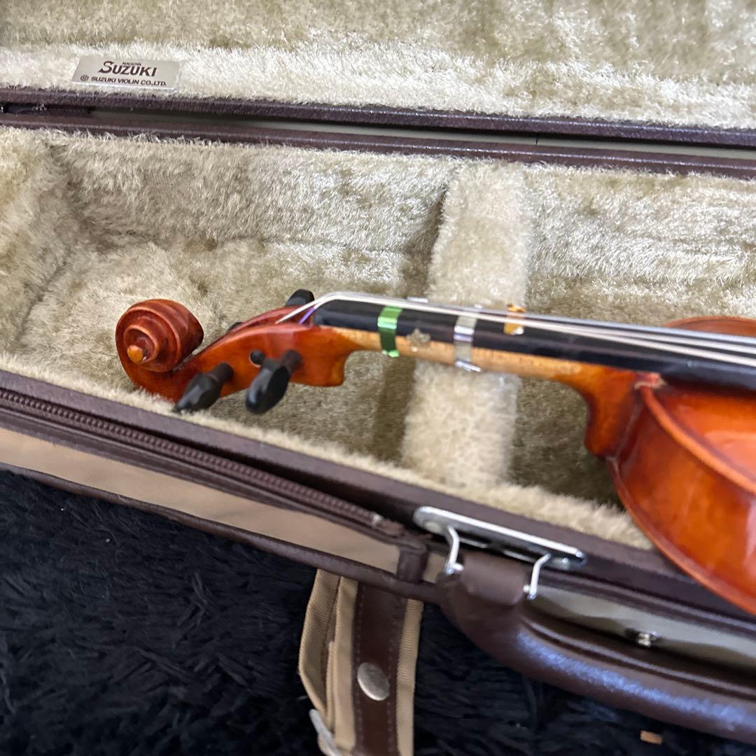 高級 SUZUKI No.500 1/8 バイオリン 弦楽器 ケース付属
