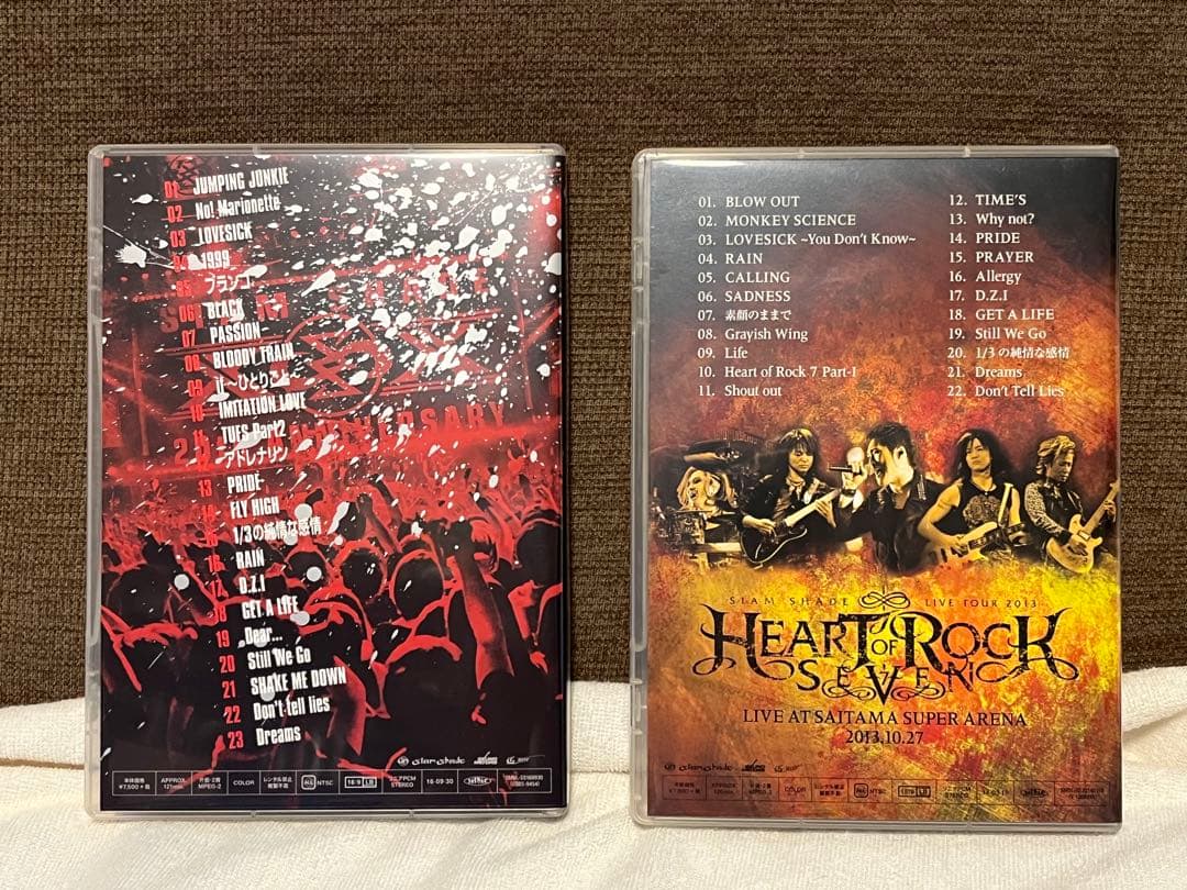 【最終値下げ】SIAM SHADE ライブDVD 2種セット