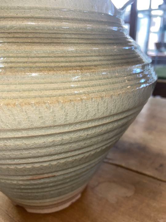 萩焼 蓮光山 3代目 徹千代作 【花入れ・壺・花器】新品