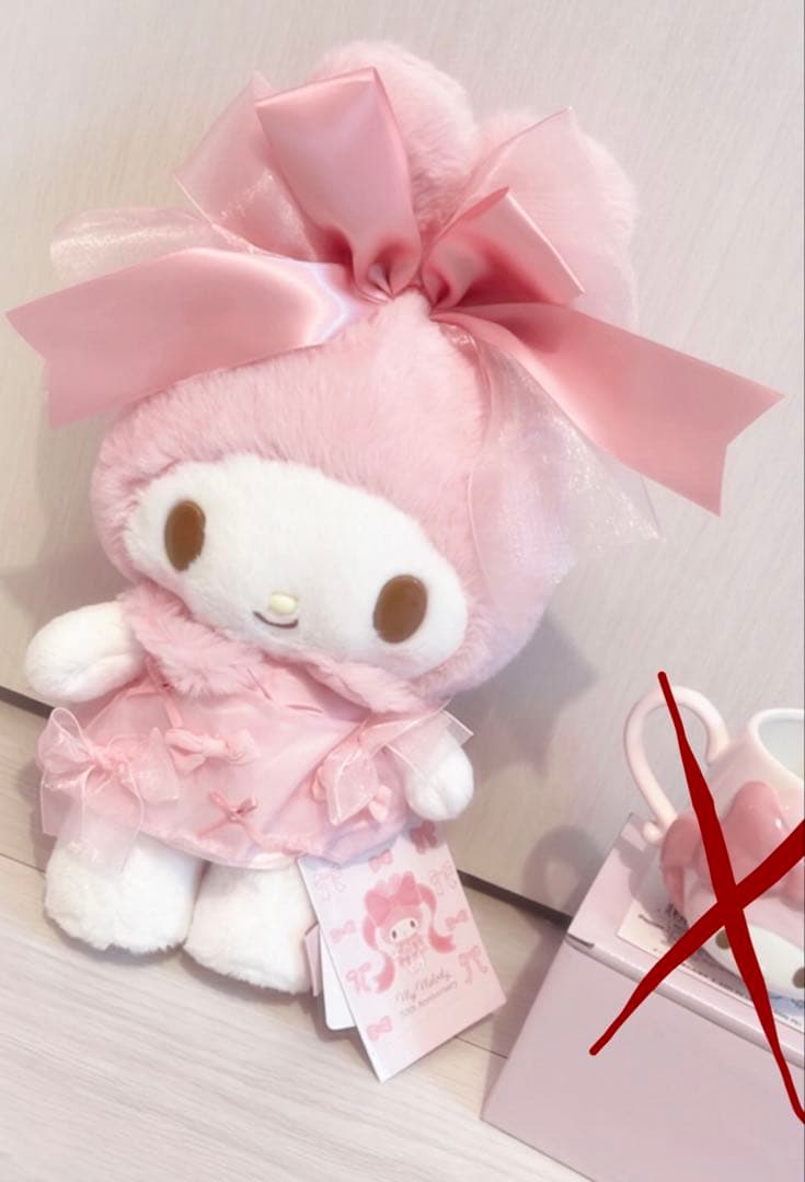 マイメロディ ぬいぐるみ リボン姫　ドール 2025