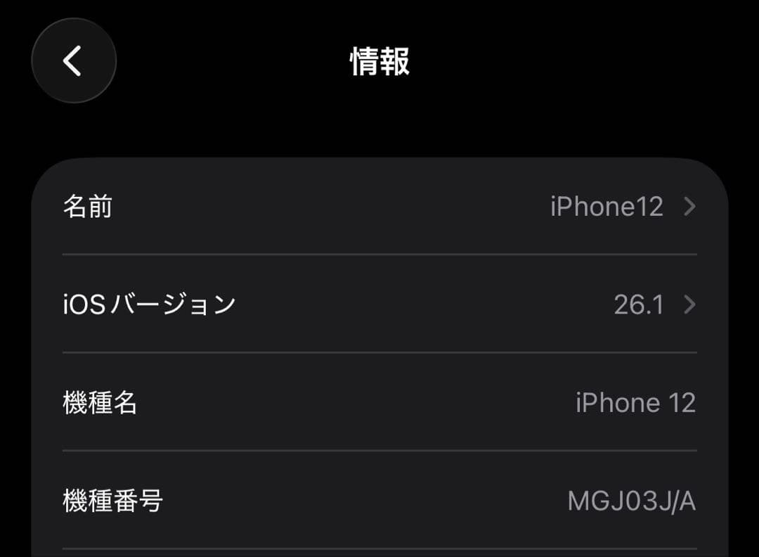 iPhone 12 256GB ブラック 美品