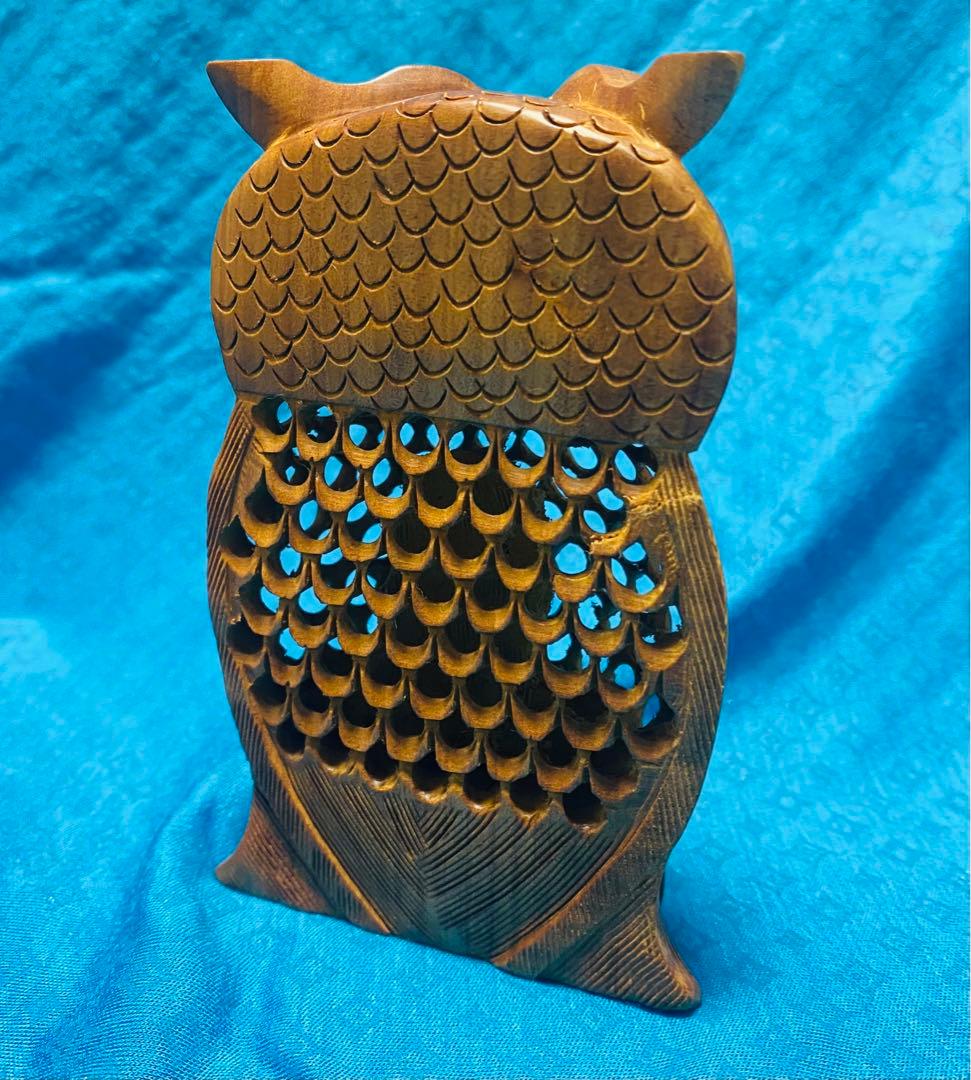 高級香木白檀　招福福籠