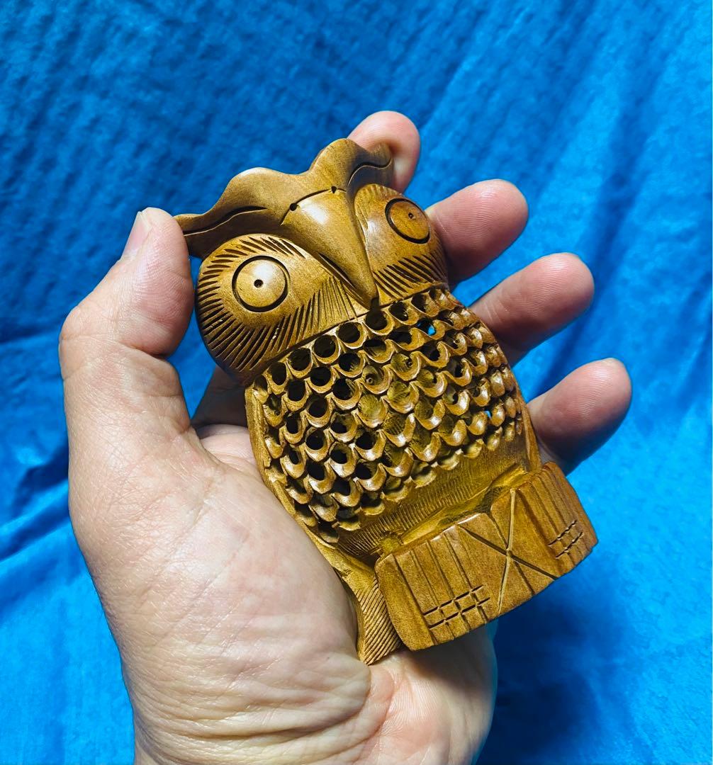 高級香木白檀　招福福籠