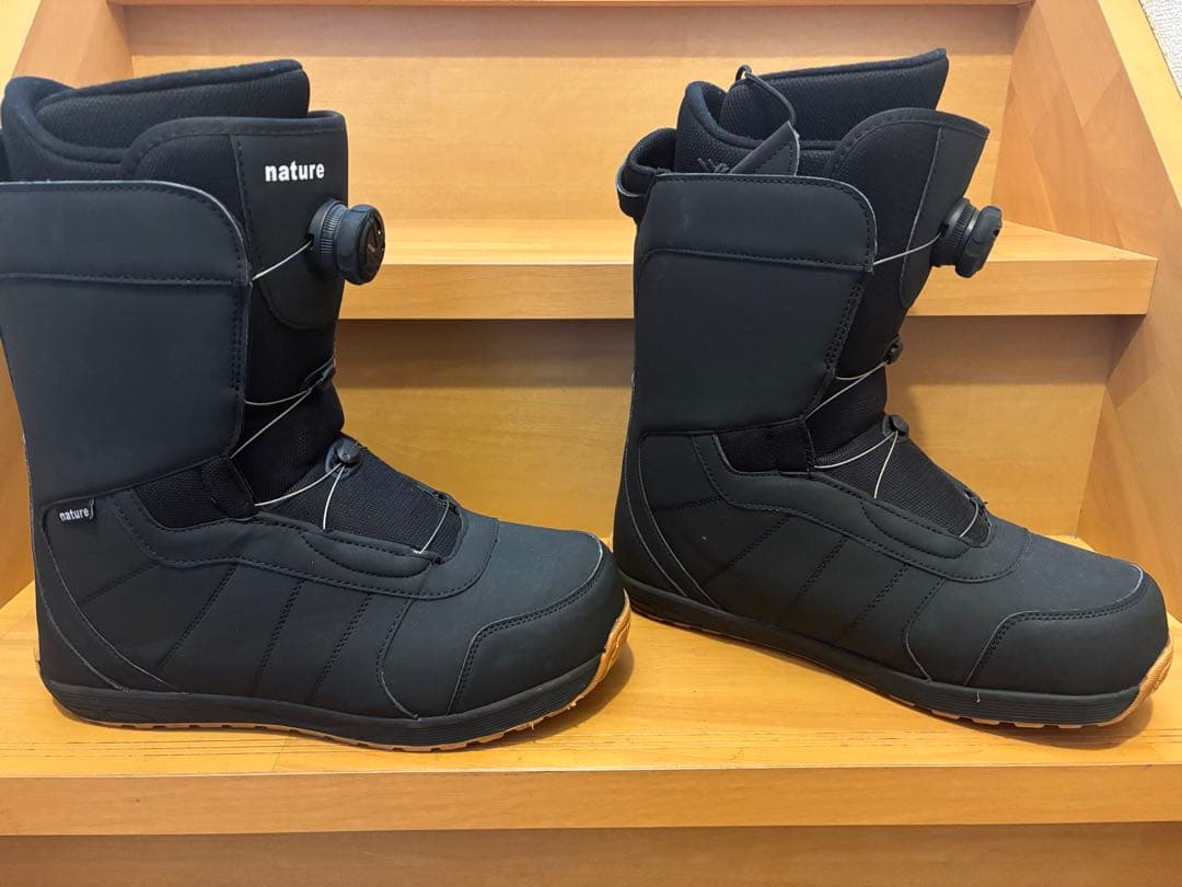 美品27.5cm ARBN エアボーン スノーボードブーツ ブラック