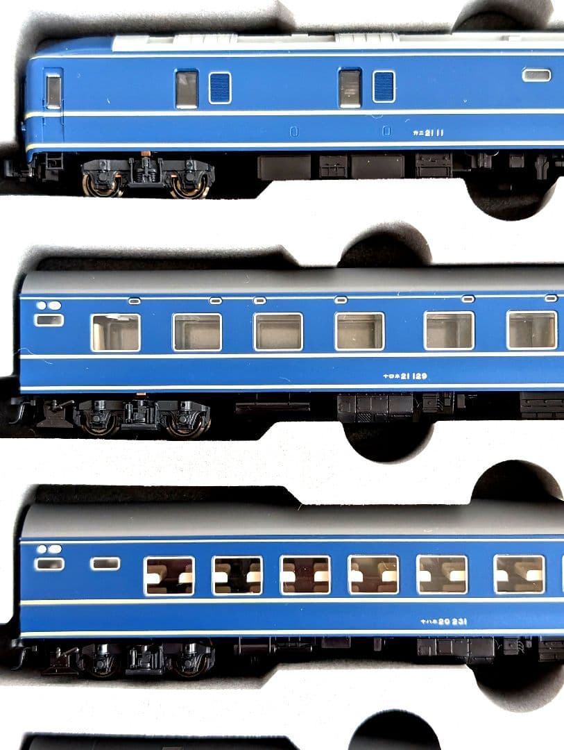 KATO　20系　寝台客車　7両基本セット　10-366 ブルートレイン