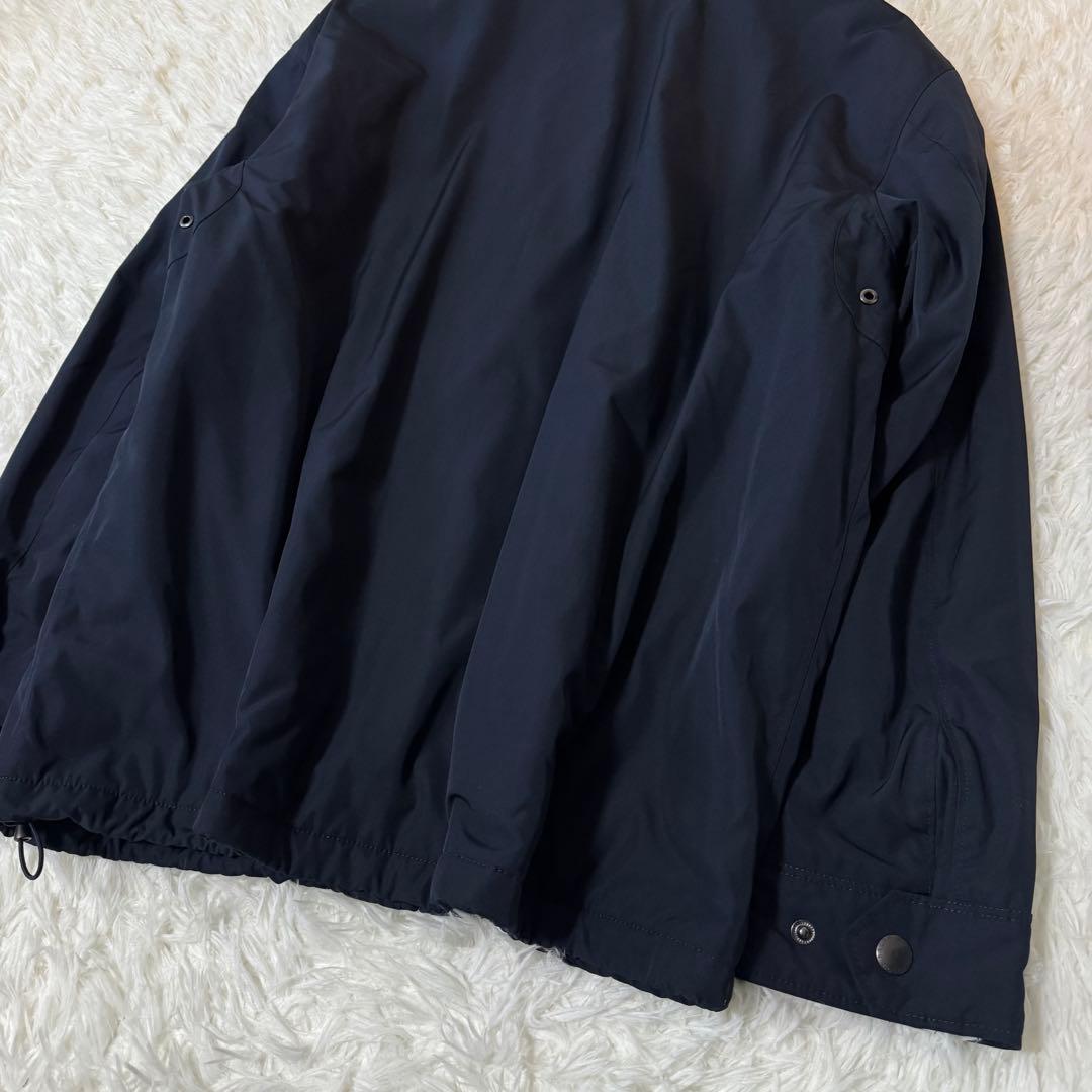 美品✨ポロラルフローレン 中綿ブルゾン メンズ L サイズ ポニー刺繍 ネイビー