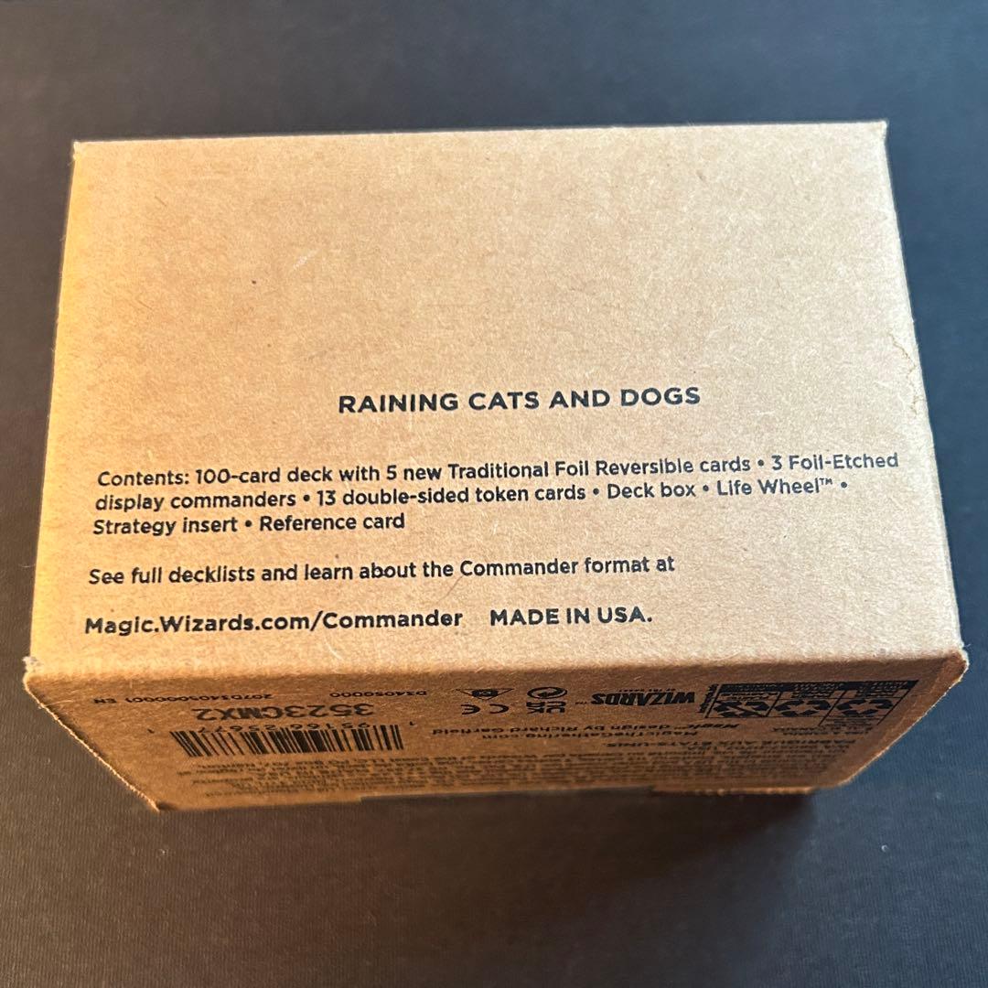 マジック：ザ・ギャザリング MTG Commander Deck:Raining Cats and Dogs