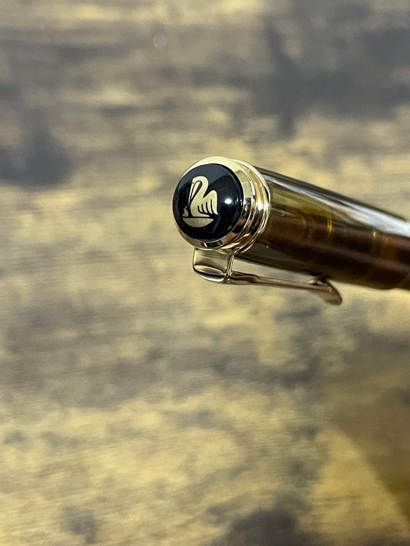 試筆のみ　2014年　特別生産色　万年筆　M200 コニャック　EF 備品付き