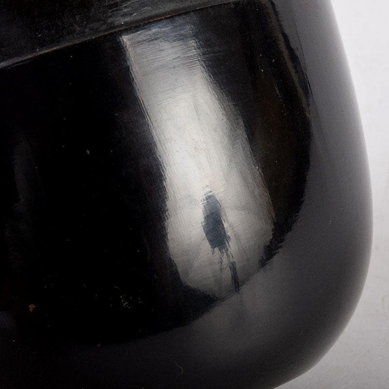 jingo茶道具　黒漆　棗　仕覆付　花押入り時代箱　V　8401