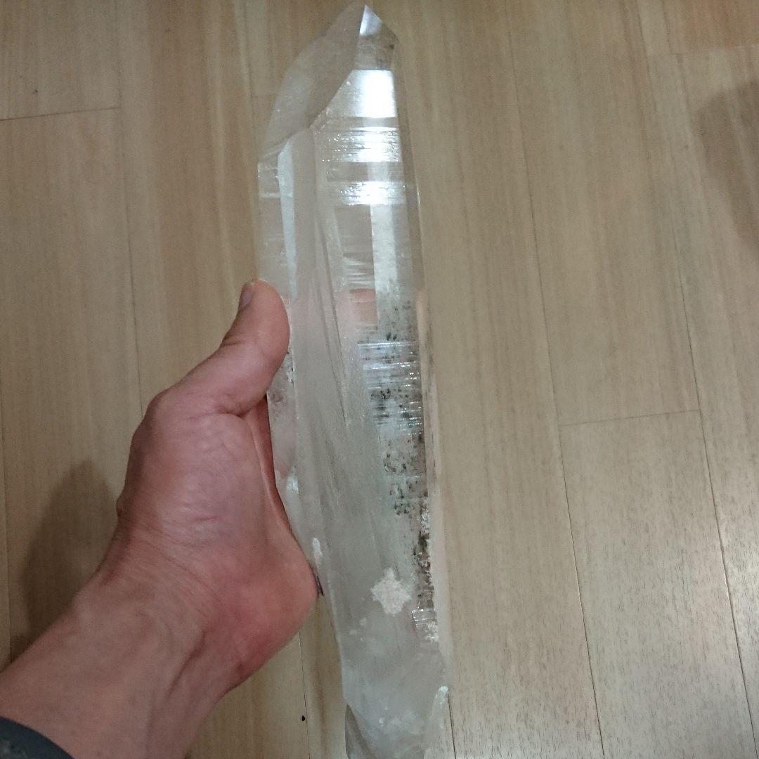 特大 レムリアン 水晶 超透明 原石 天然石 パワーストーン 鉱物