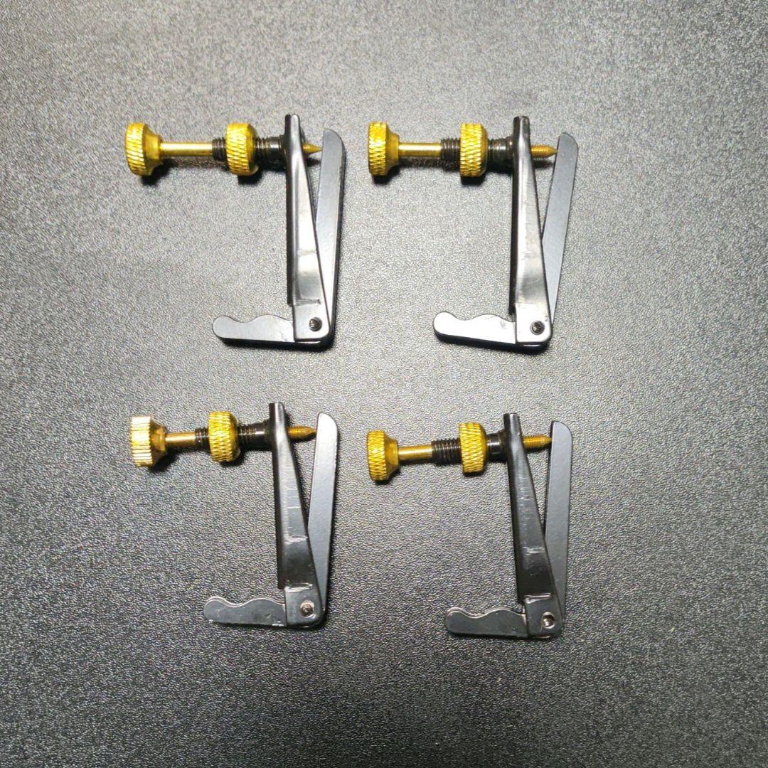 【新品】チェロ　ペグ　テールピース（アジャスター付き）　セット