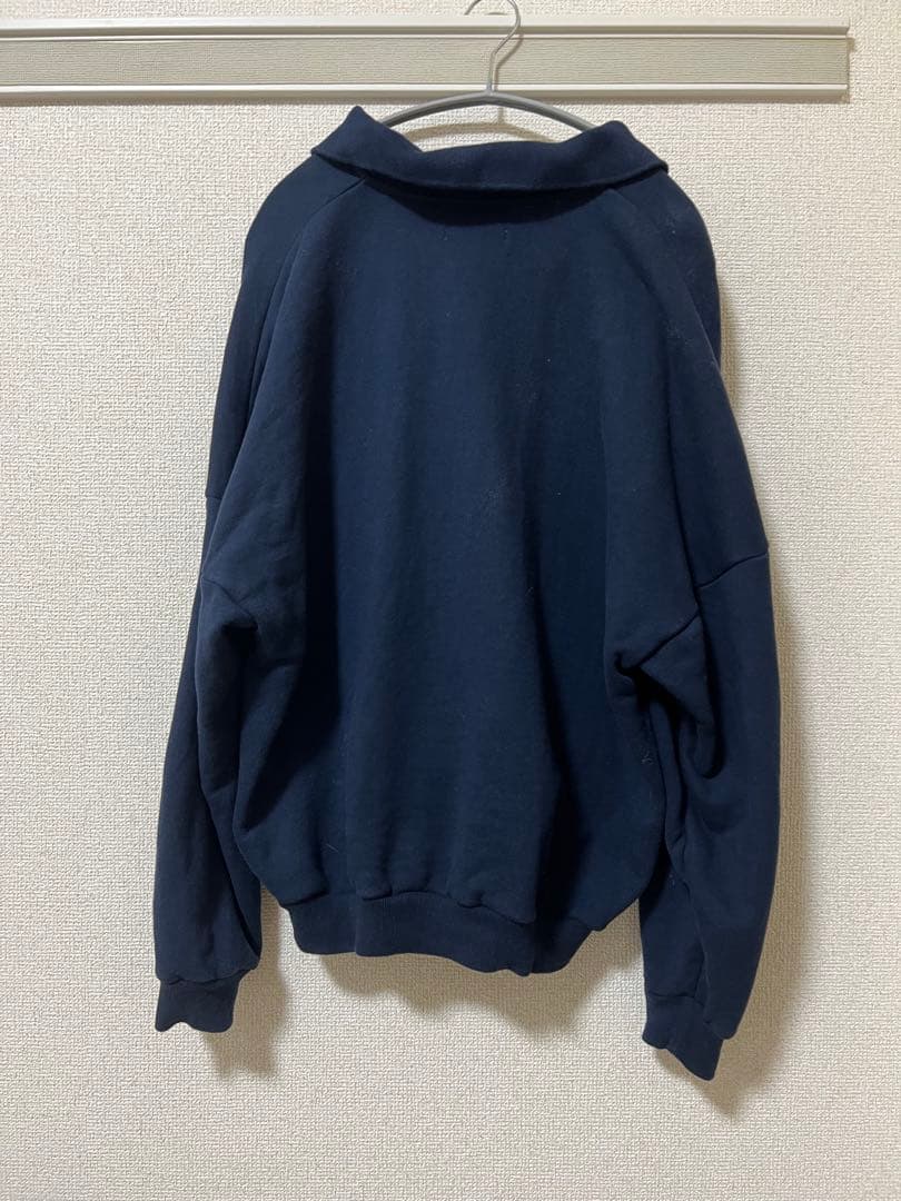 TTT MSW ネイビー 長袖ポロシャツ Sサイズ