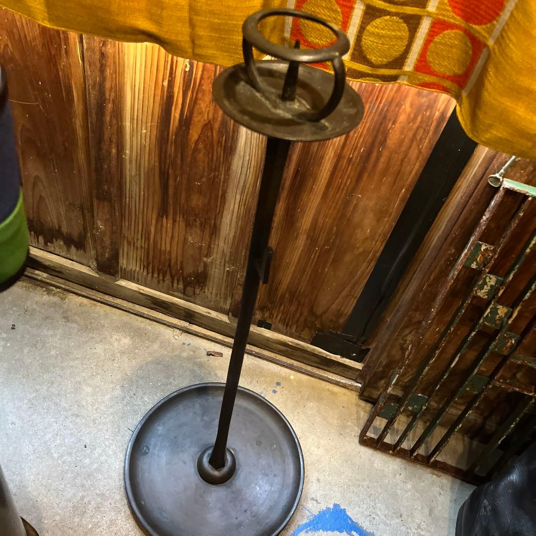 アンティーク　真鍮　燭台