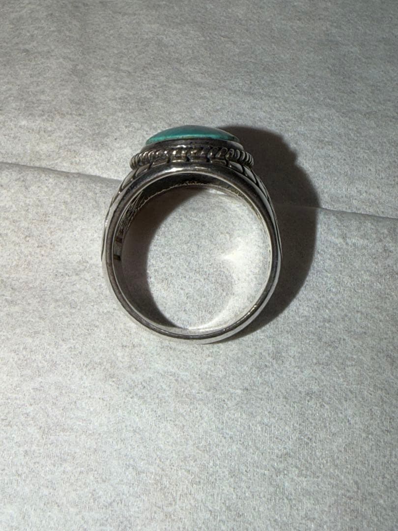 しろSAAD ターコイズ シルバーリング 925｜スパイダー23号正規品