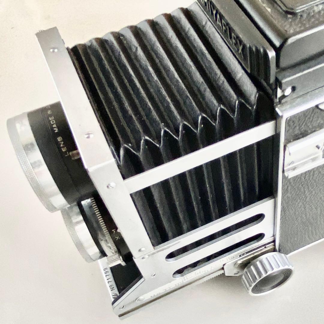 ジャンクマミヤ Mamiyaflex SEKOR 80mm F2.8 二眼カメラ