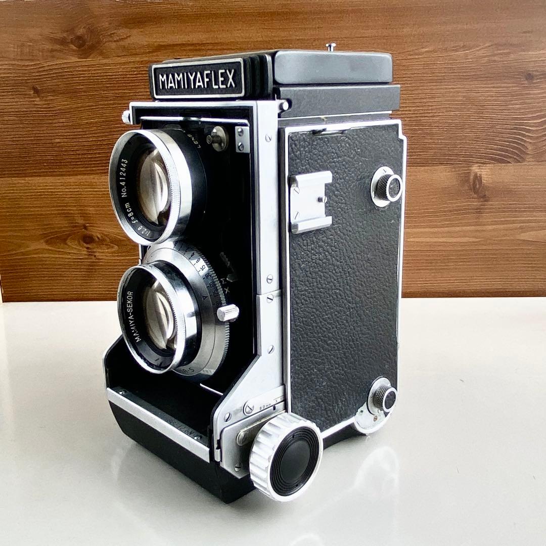 ジャンクマミヤ Mamiyaflex SEKOR 80mm F2.8 二眼カメラ