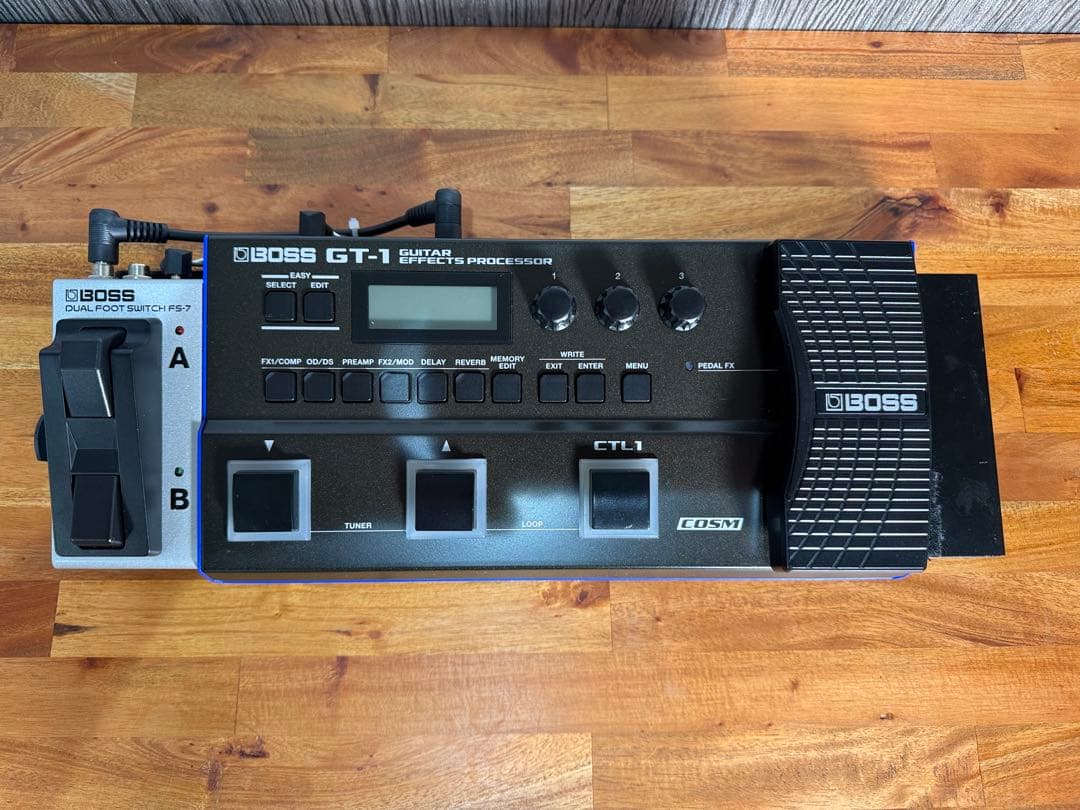 BOSS GT-1 マルチ+ K.E.S KRB-11B + FS-7