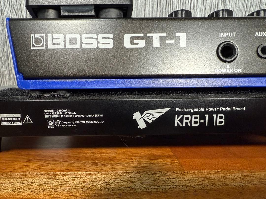 BOSS GT-1 マルチ+ K.E.S KRB-11B + FS-7