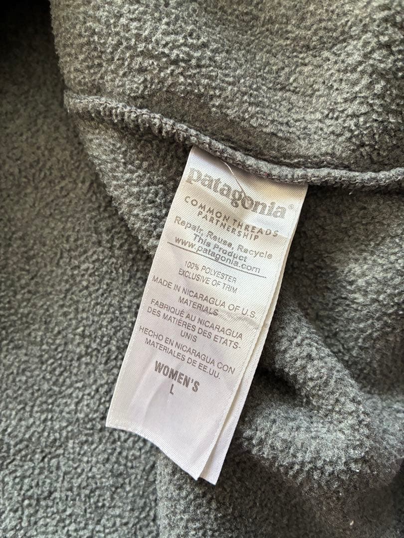 【ふーみん】Patagonia ライトウェイトシンチラスナップT　L