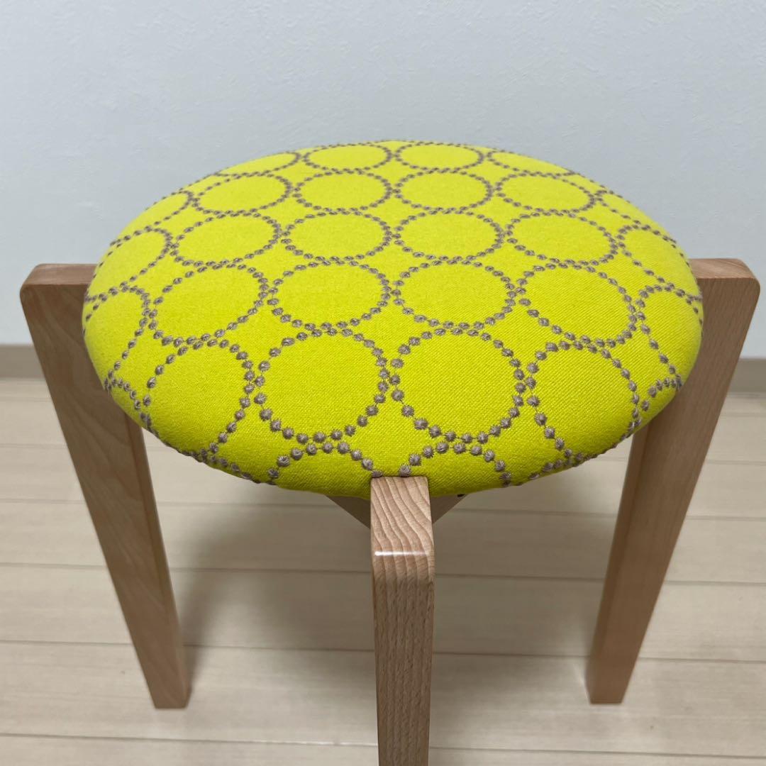 オーダーページ　角脚スツール　２脚