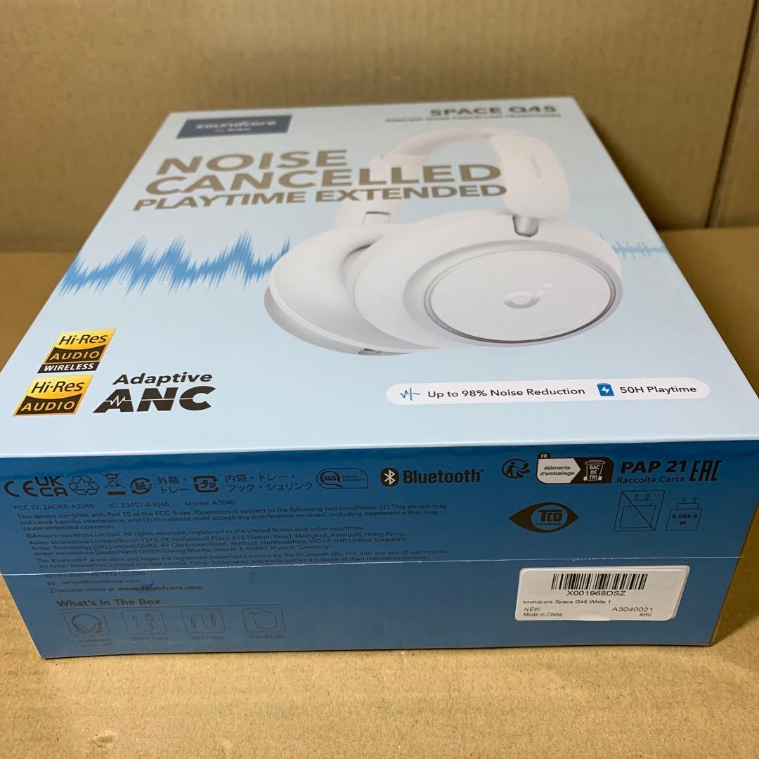 新品未開封　Anker Soundcore Space Q45 ヘッドホン