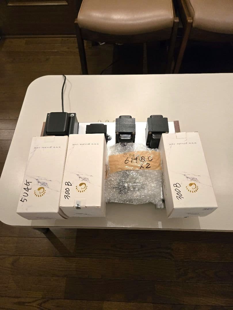 自作プスバン300B真空管アンプ　美品　週末限定価格