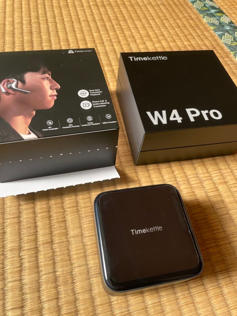 Timekettle W4 Pro AI搭載 翻訳機