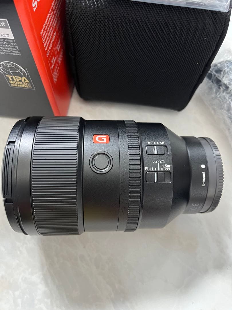 【美品】SONY FE 135mm F1.8 GM レンズ（70）