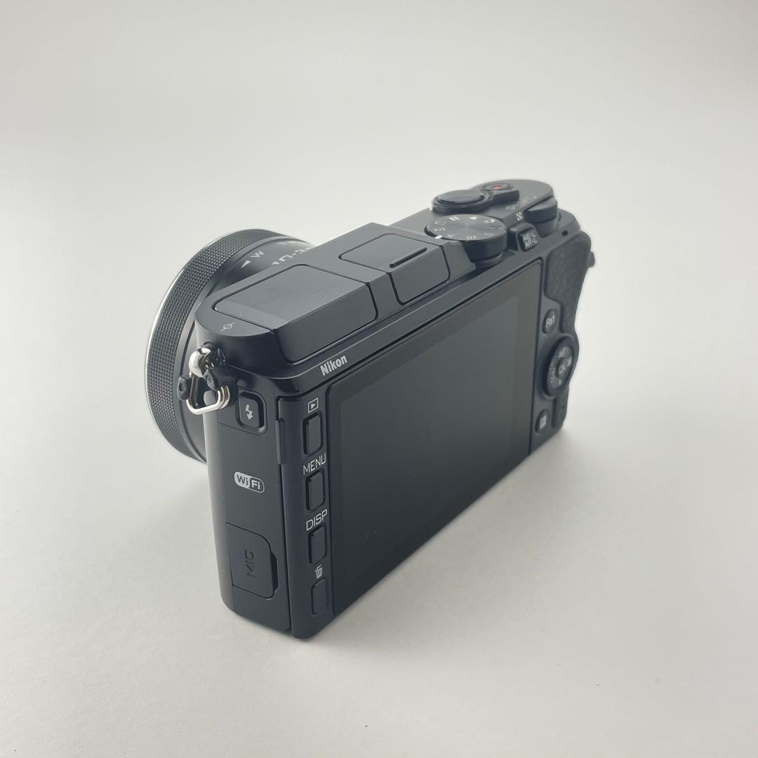 【ショット数8000・返品保証】Nikon 1 V3 ブラック 標準レンズキット