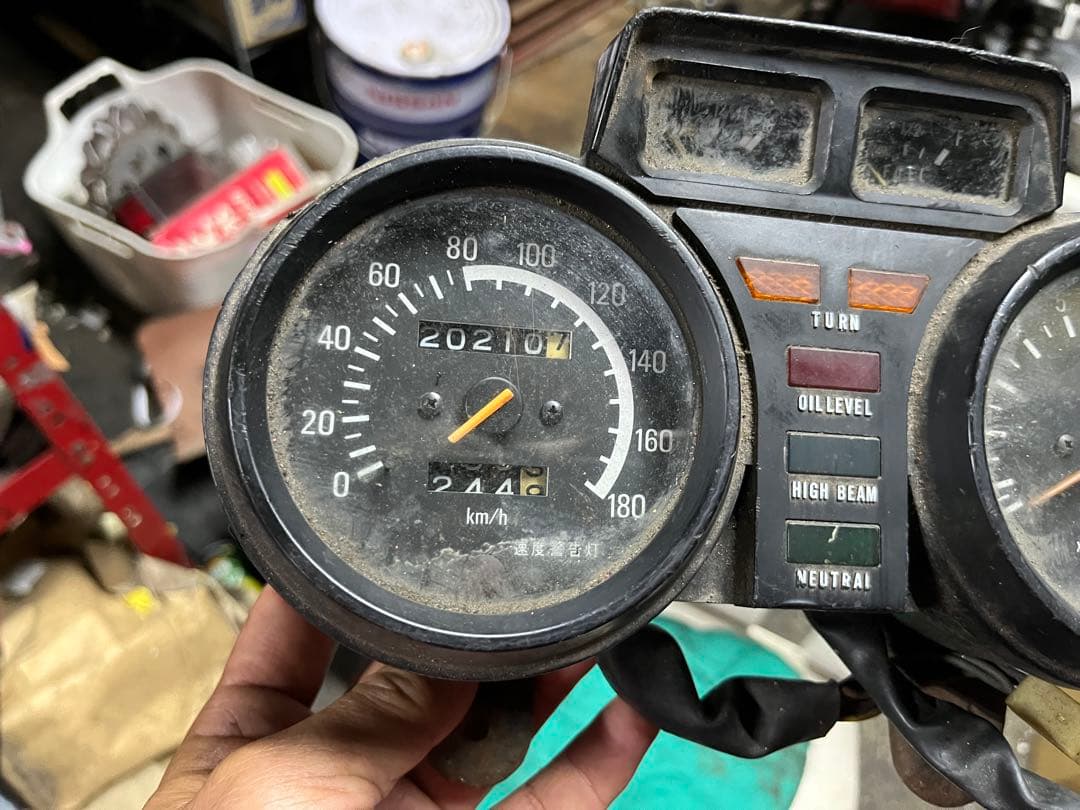 XJ400D xj400e メーター　要オーバーホール　4g0