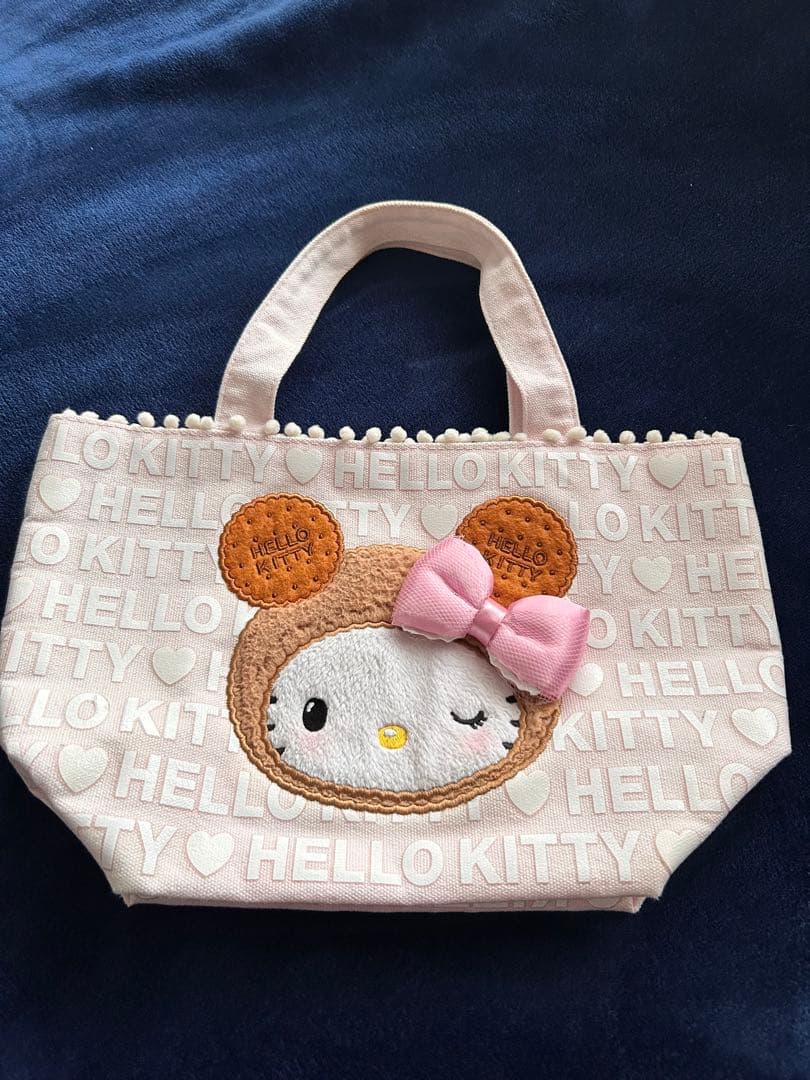 ハローキティ キティーちゃん　サンリオ　ビスケット　トート　中古