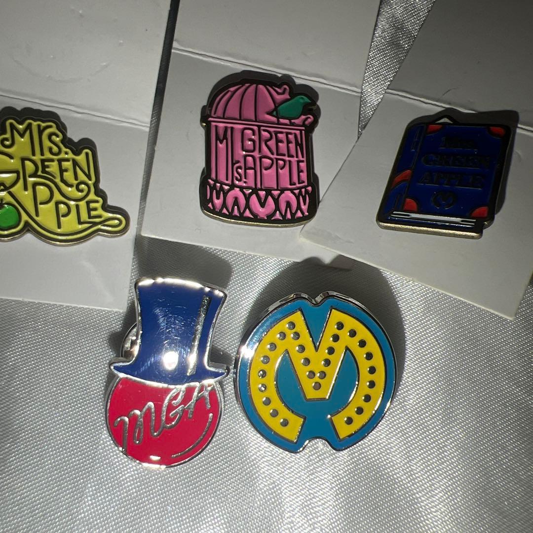 Mrs.GREEN APPLE まとめ売り　ピンバッチ、ラバーバンド、タオル