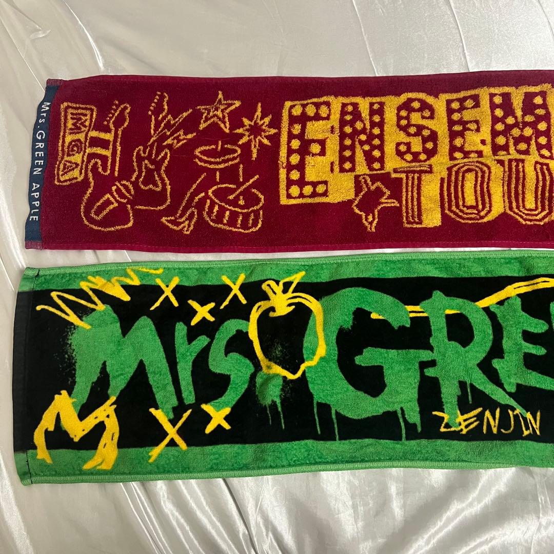 Mrs.GREEN APPLE まとめ売り　ピンバッチ、ラバーバンド、タオル