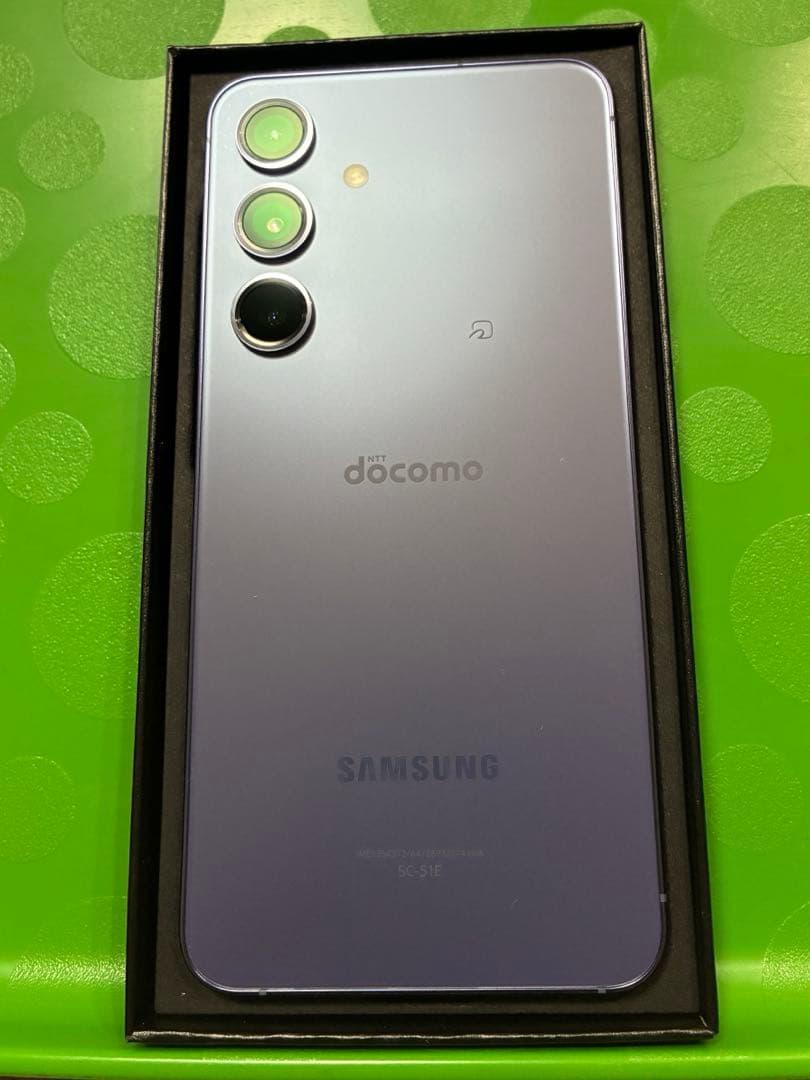 Galaxy S24 SC-51E docomo版 コバルトバイオレット 美品