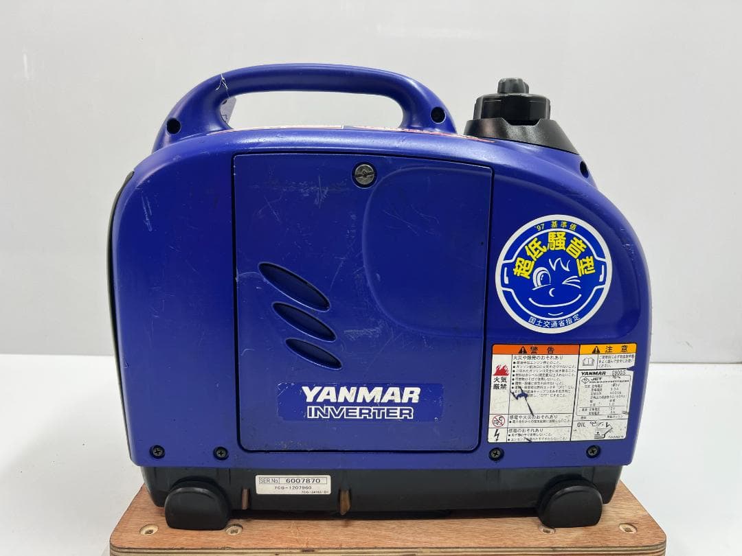YANMAR ヤンマー インバーター発電機 G900IS 動作良好 ♪ 8116