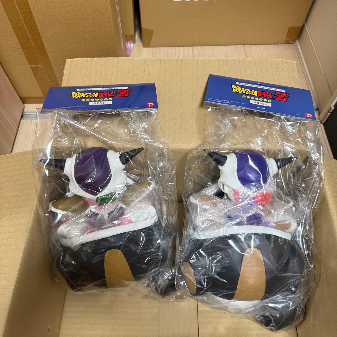ドラゴンボールZ レトロソフビ　フリーザ 通常カラー＋特別カラー 小型ポッド付