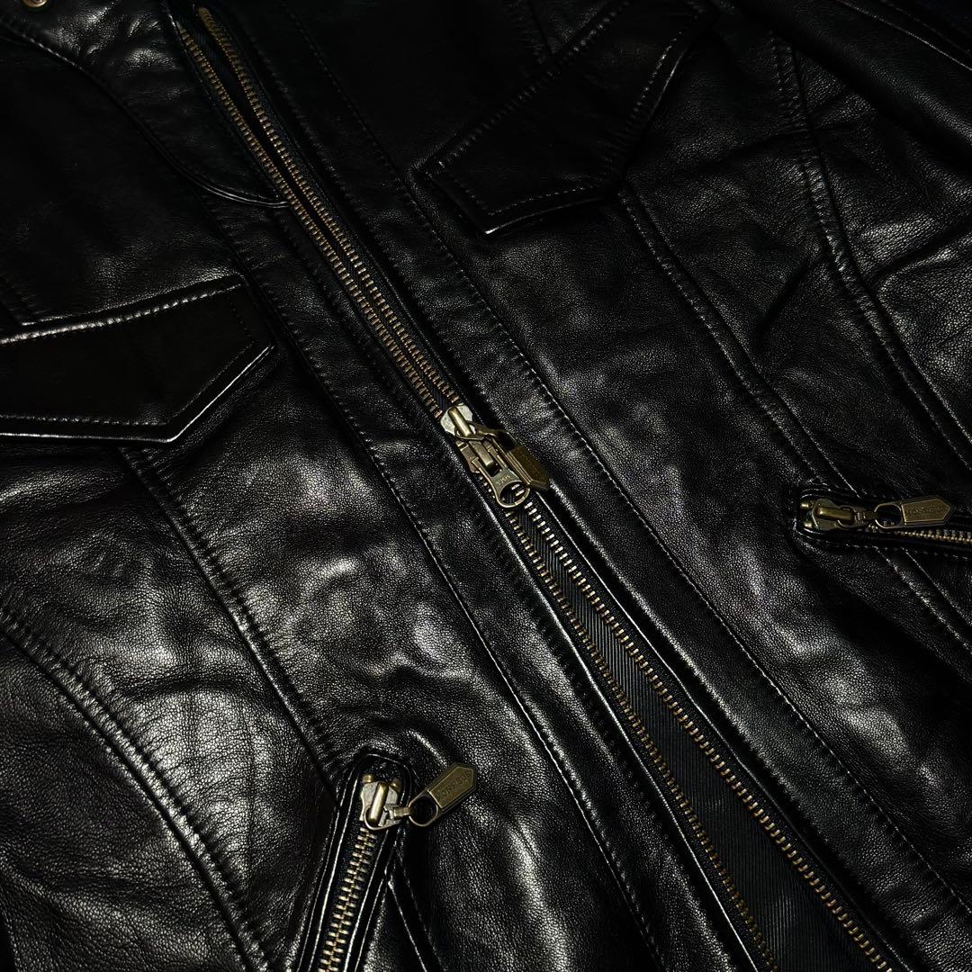 00s nicole archive レザージャケット vintage グランジ