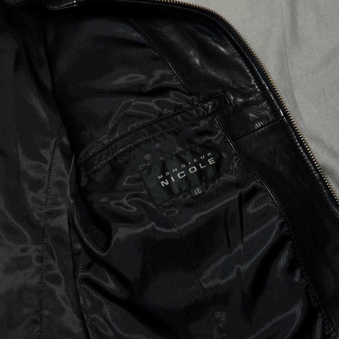 00s nicole archive レザージャケット vintage グランジ