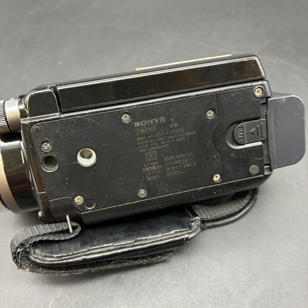 【動作OK】SONY HDR-CX560V ハンディカム ビデオカメラ ブラック