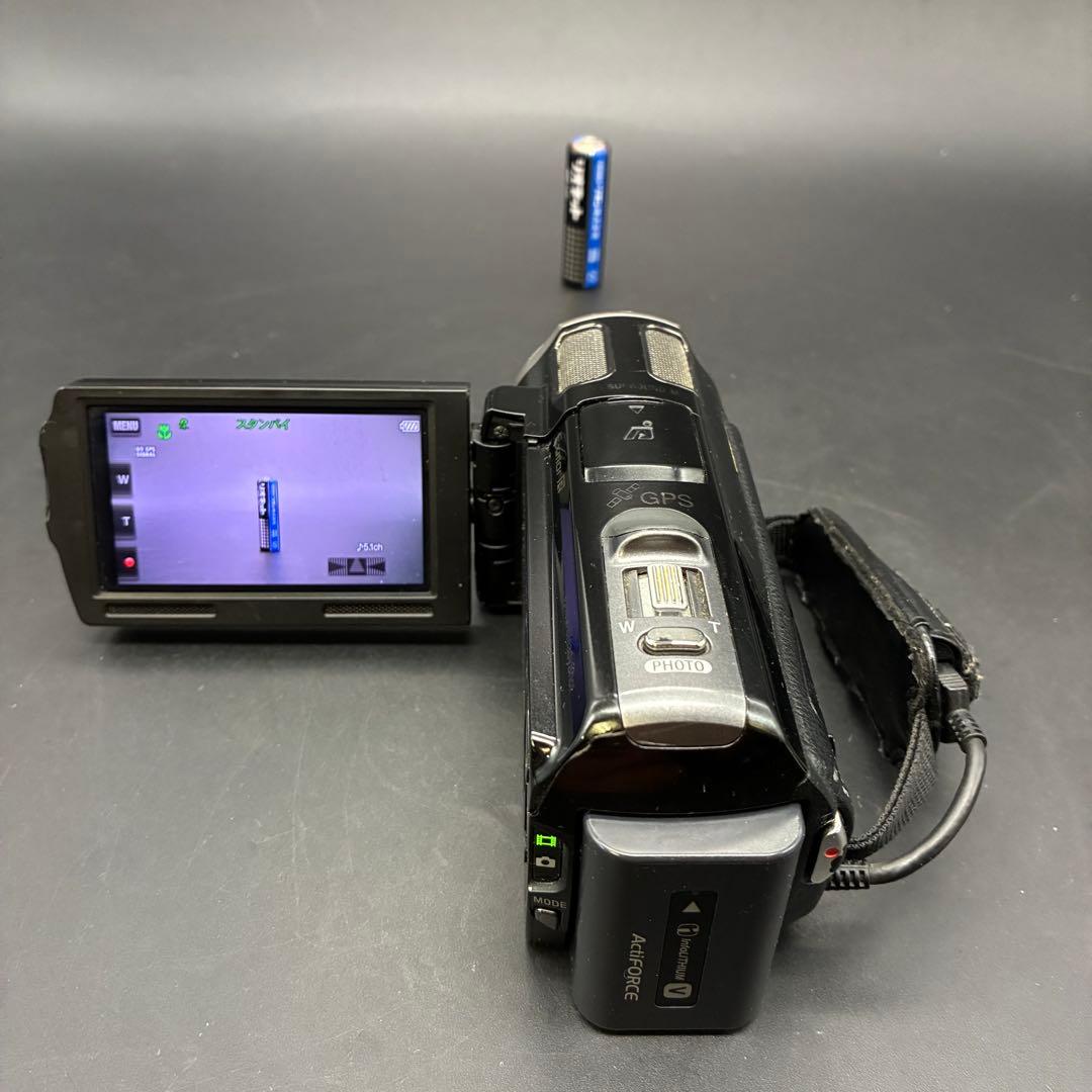 【動作OK】SONY HDR-CX560V ハンディカム ビデオカメラ ブラック