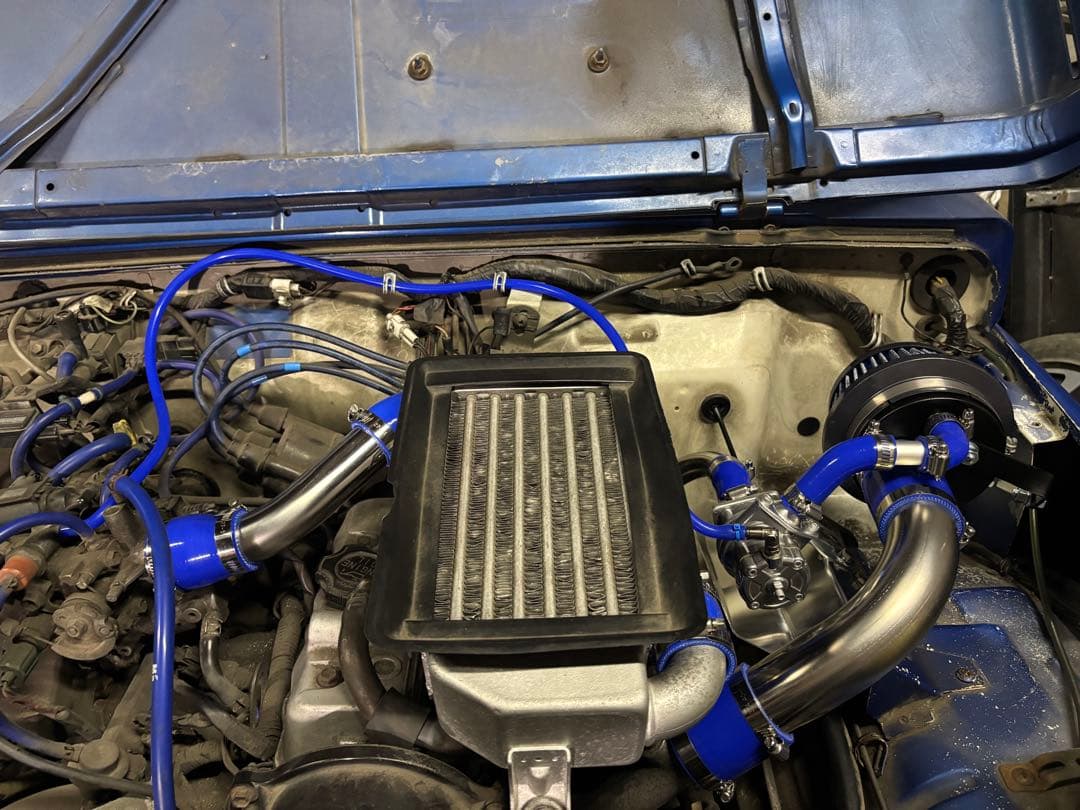 【kenkouappa/ジムニーJA11BLITZサクションインテークシステム】