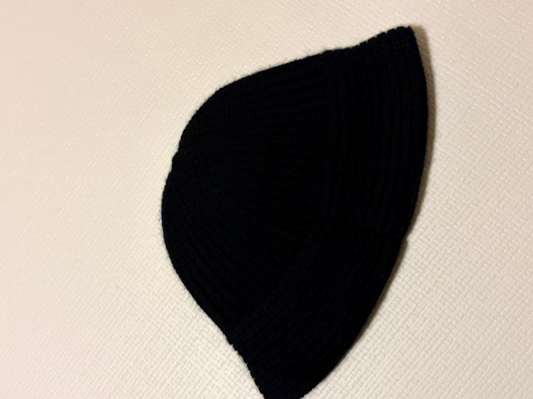 セリーヌ トリオンフ ニット帽 クロシェバケットハット ブラック